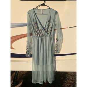 SOLD Spring green formal dress